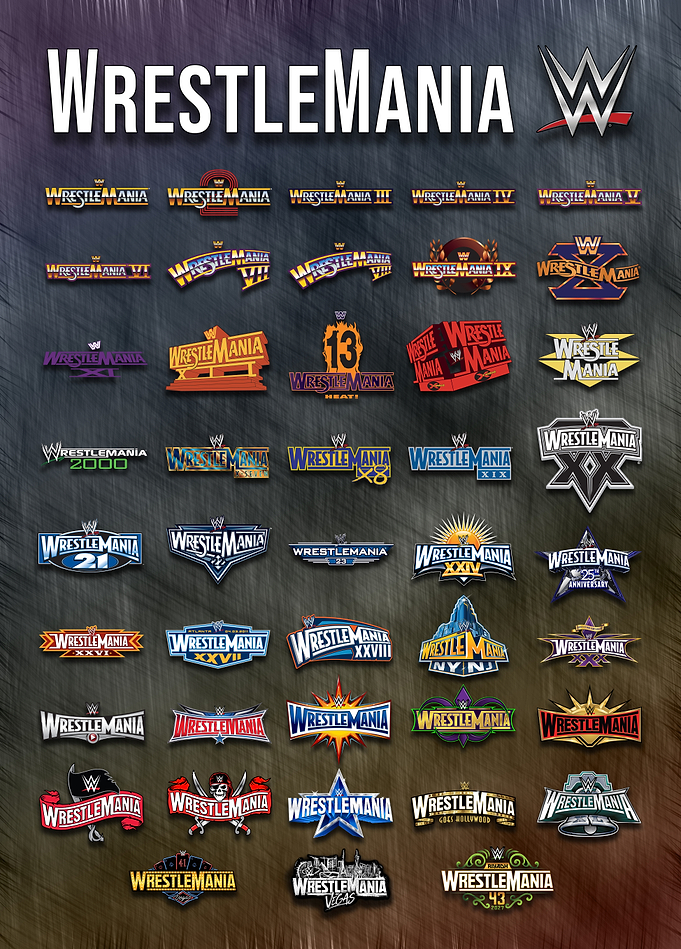 WrestleMania: A Legacy in Logos