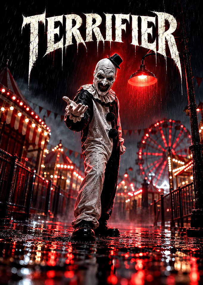 Terrifier Art the Clown Poster