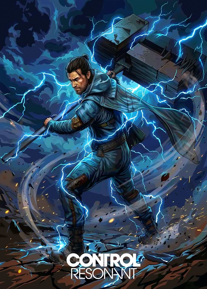 Control Resonant Warrior with Hammer