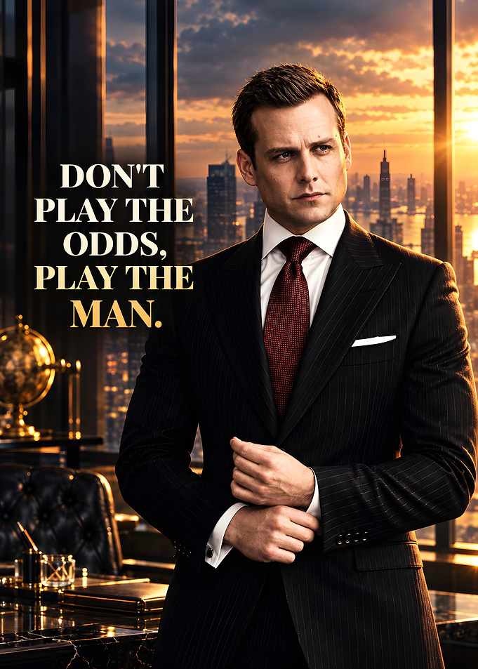 Harvey Specter Suits Inspirational Quote Poster