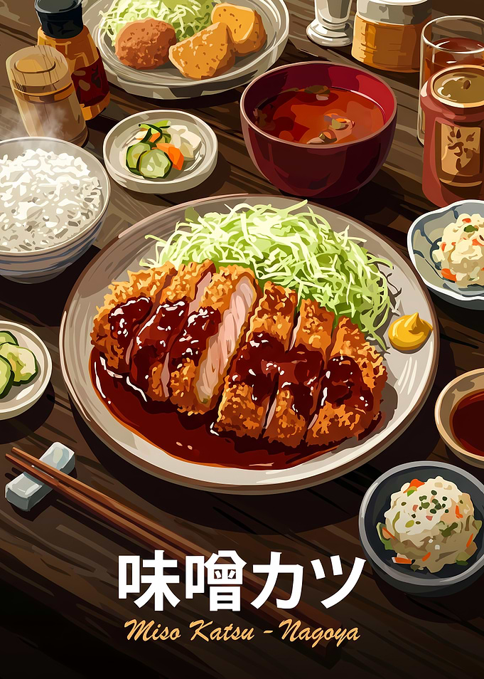 Miso Katsu Nagoya Japanese Meal