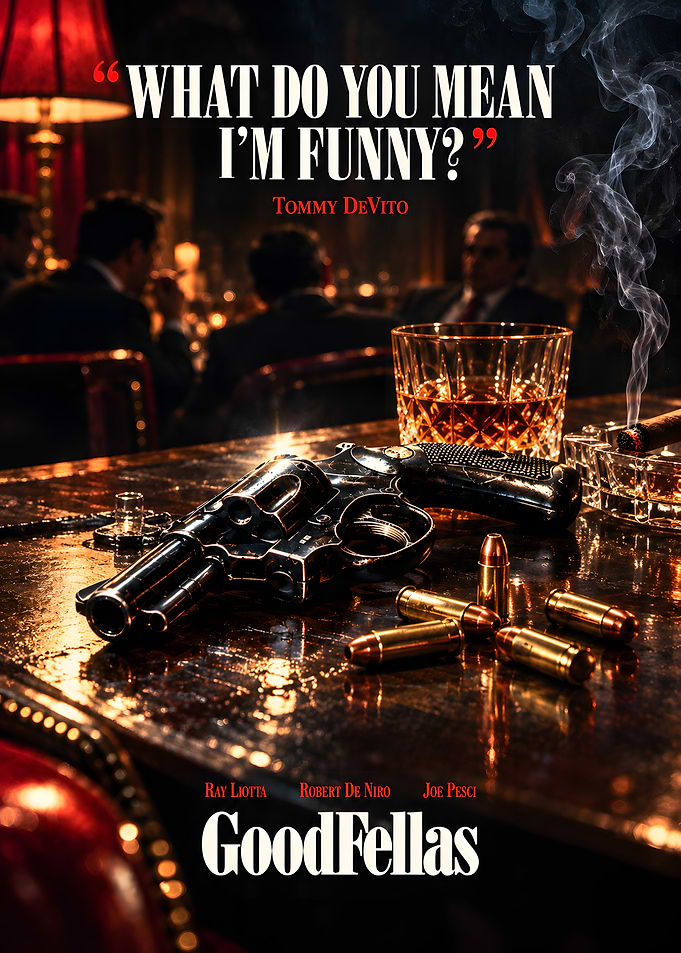 Goodfellas Movie Poster Art