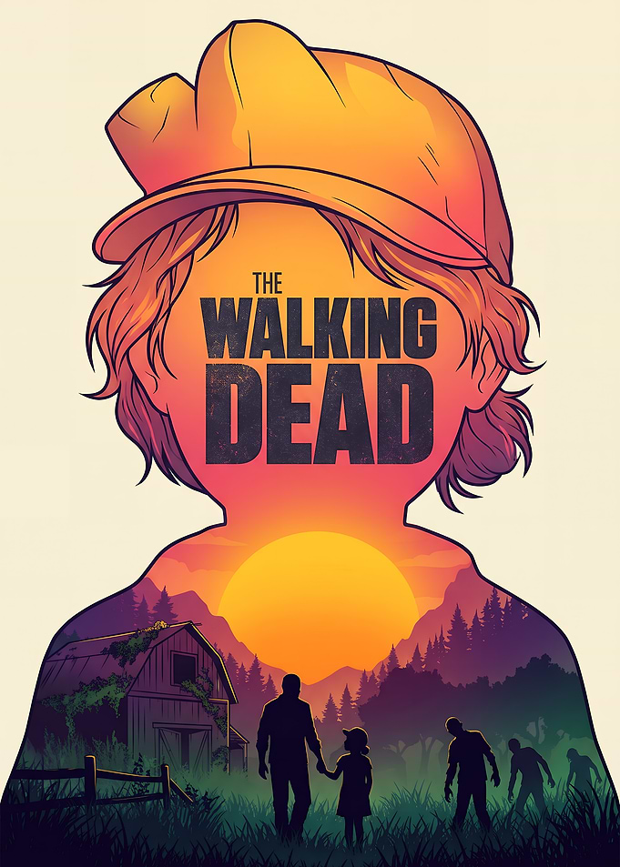 The Walking Dead Clementine Poster