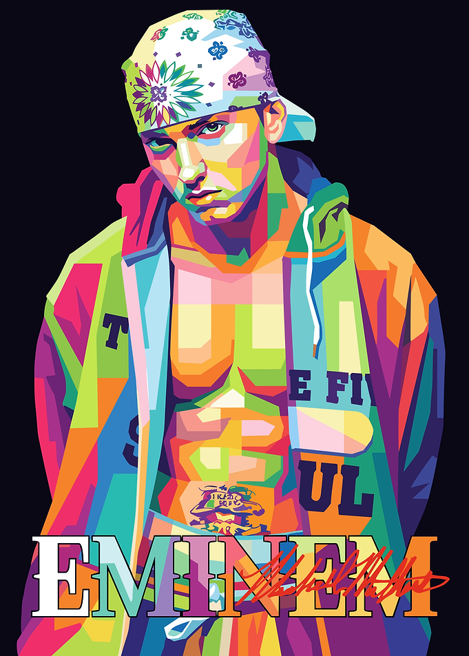 Eminem Pop Art Portrait