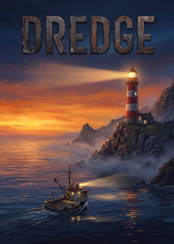 Dredge Video Game Key Art