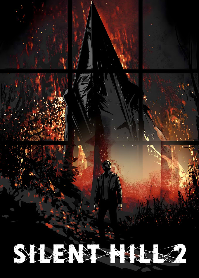 Silent Hill 2 Pyramid Head Poster