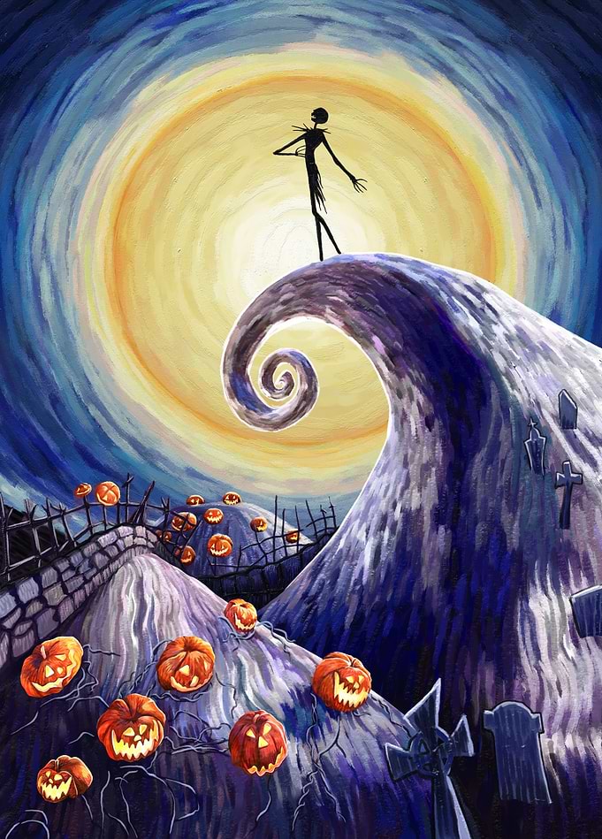 Jack Skellington - Starry Night