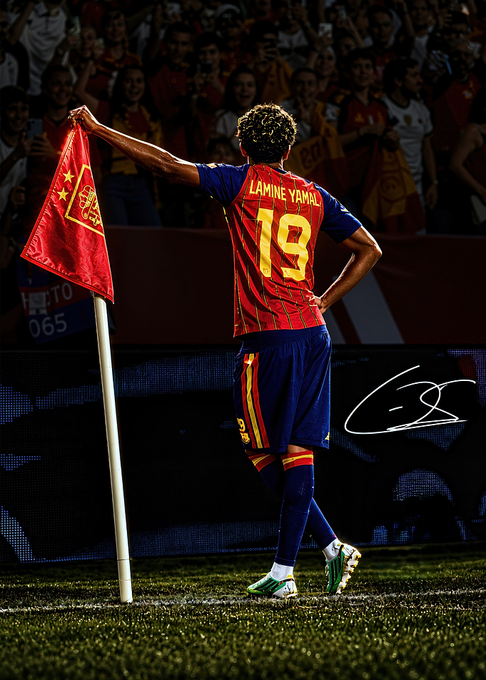 Lamine Yamal Spain Soccer