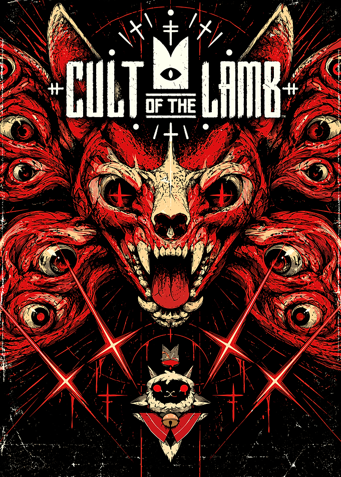 Cult of the Lamb Horror Poster