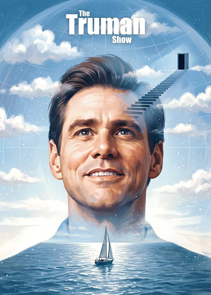 The Truman Show Movie Poster Art