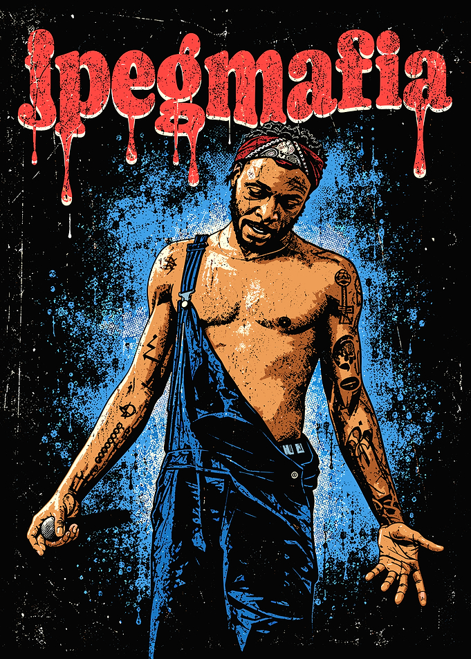 JPEGMAFIA Graphic Art Poster