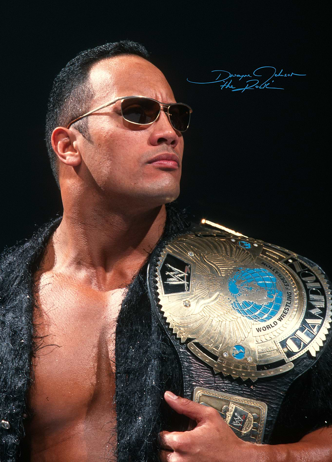 Dwayne 'The Rock' Johnson Portrait