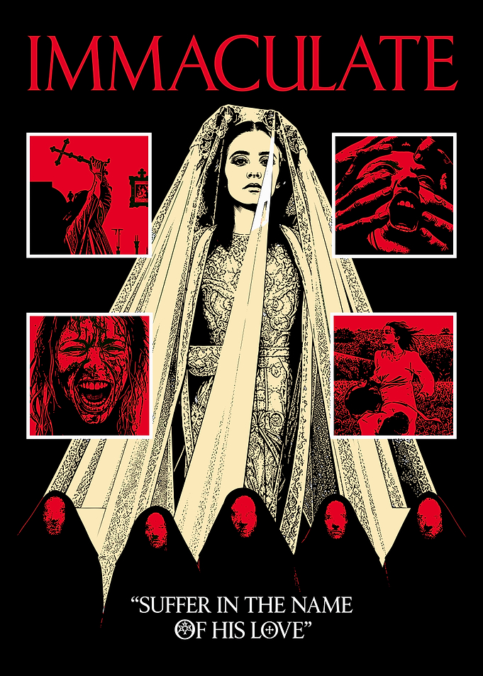 Immaculate Horror Movie Poster Art