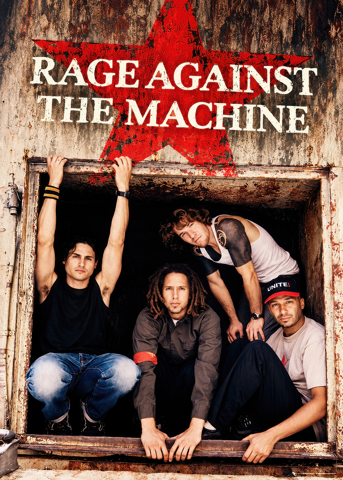 Rage Against the Machine Band Portrait
