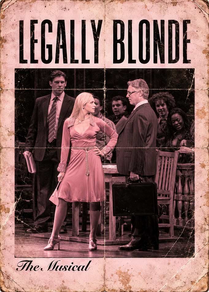 Legally Blonde The Musical Poster