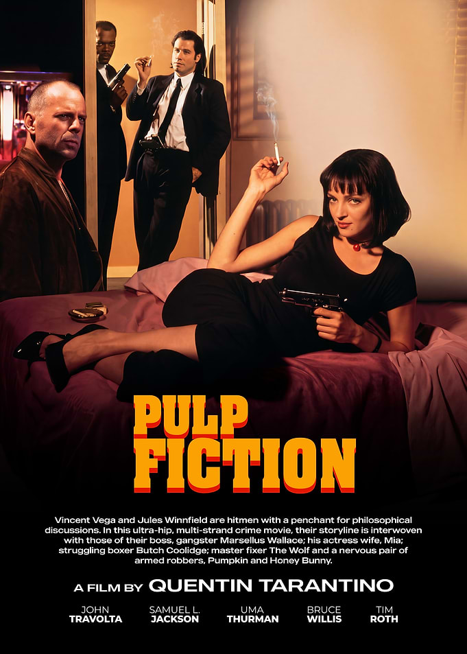 Pulp Fiction Movie Poster