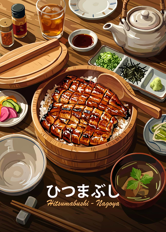 Hitsumabushi Nagoya Eel Rice Bowl