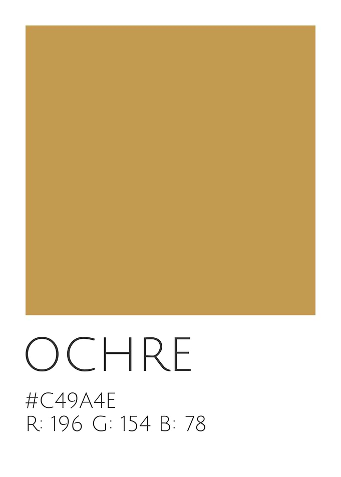 Ochre Color Palette