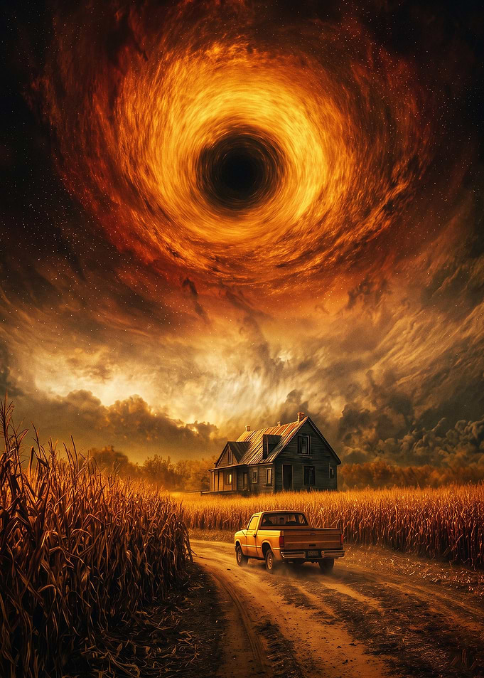Black Hole Farm Apocalyptic Poster