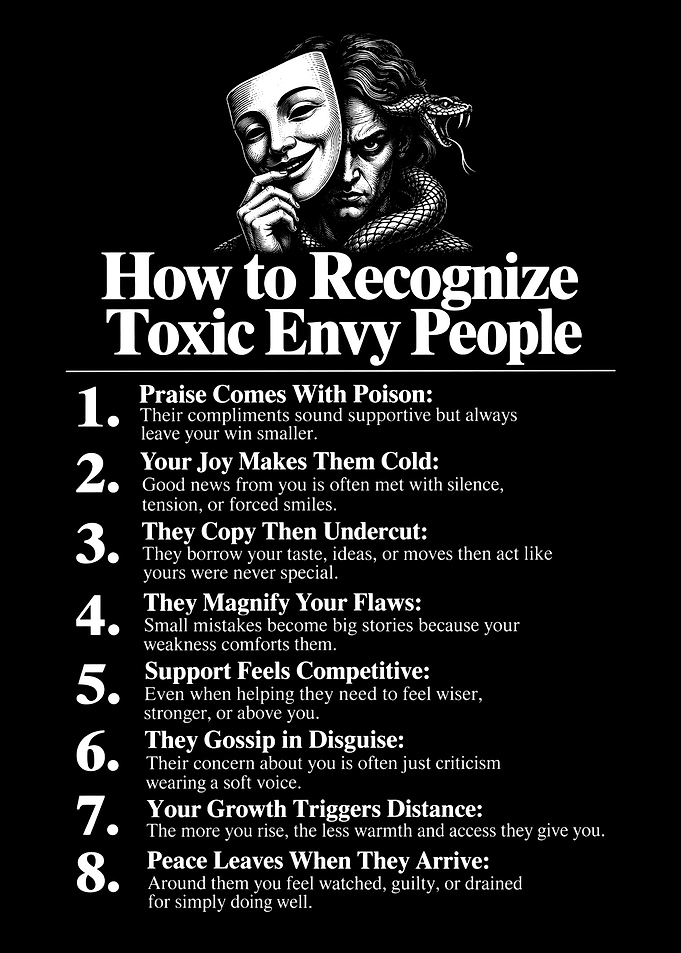 How to Recognize Toxic Envy People