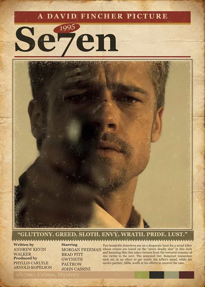 Se7en Movie Poster