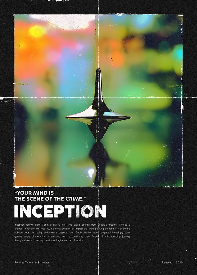 Inception Movie Poster Totem