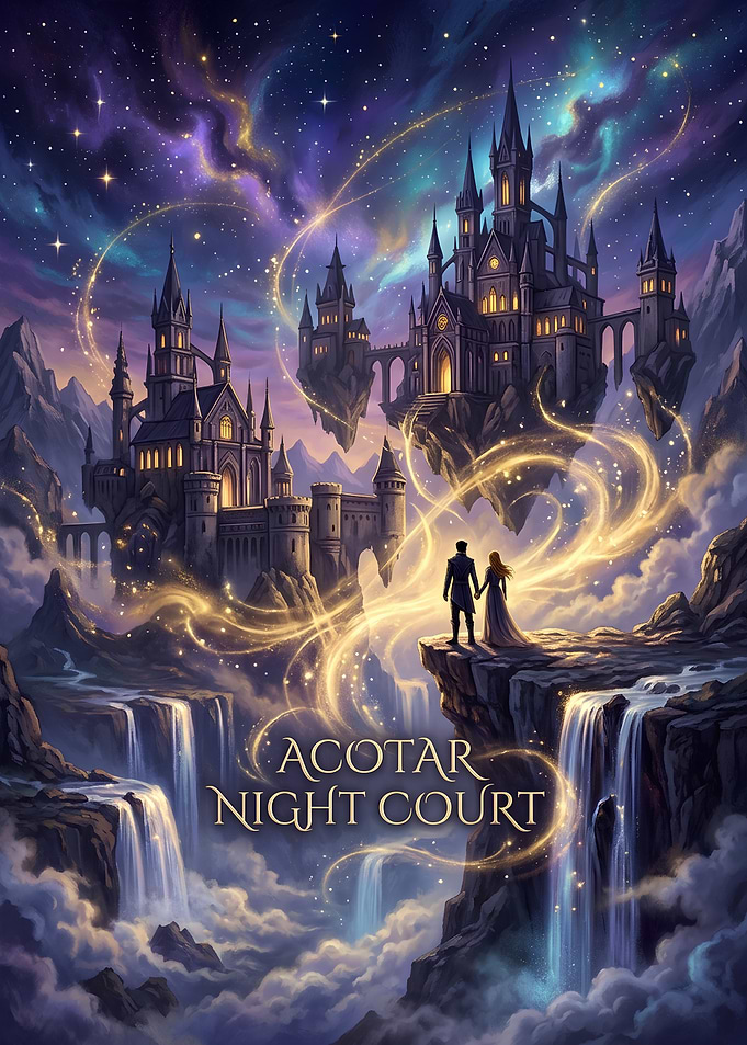 ACOTAR Night Court Fantasy Landscape