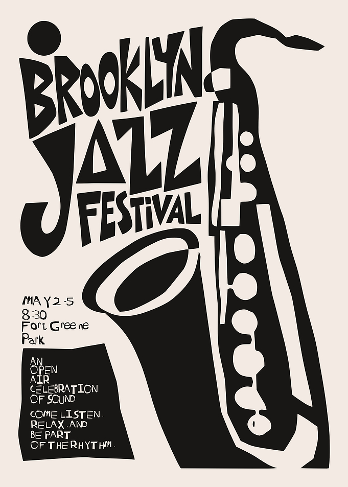 Brooklyn Jazz Festival Poster