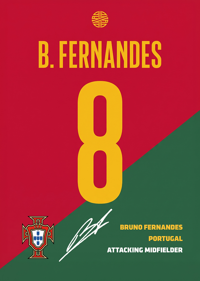 Bruno Fernandes Jersey Number