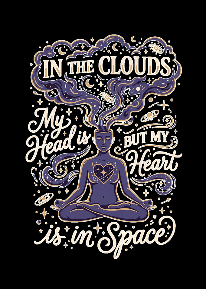 Inspirational Space Meditation Art