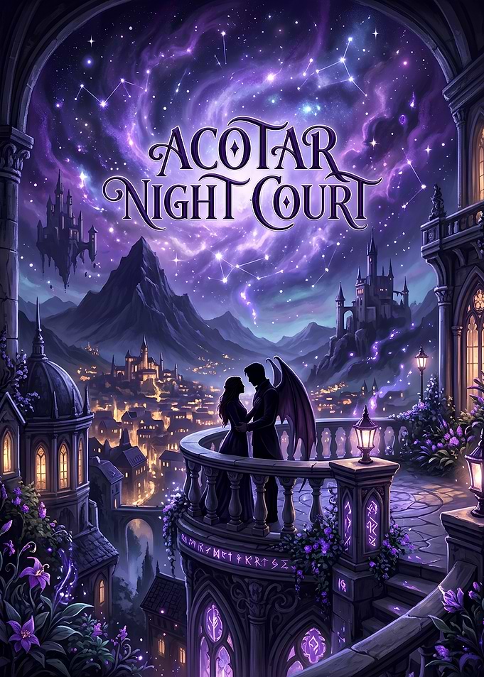 ACOTAR Night Court Fantasy Art