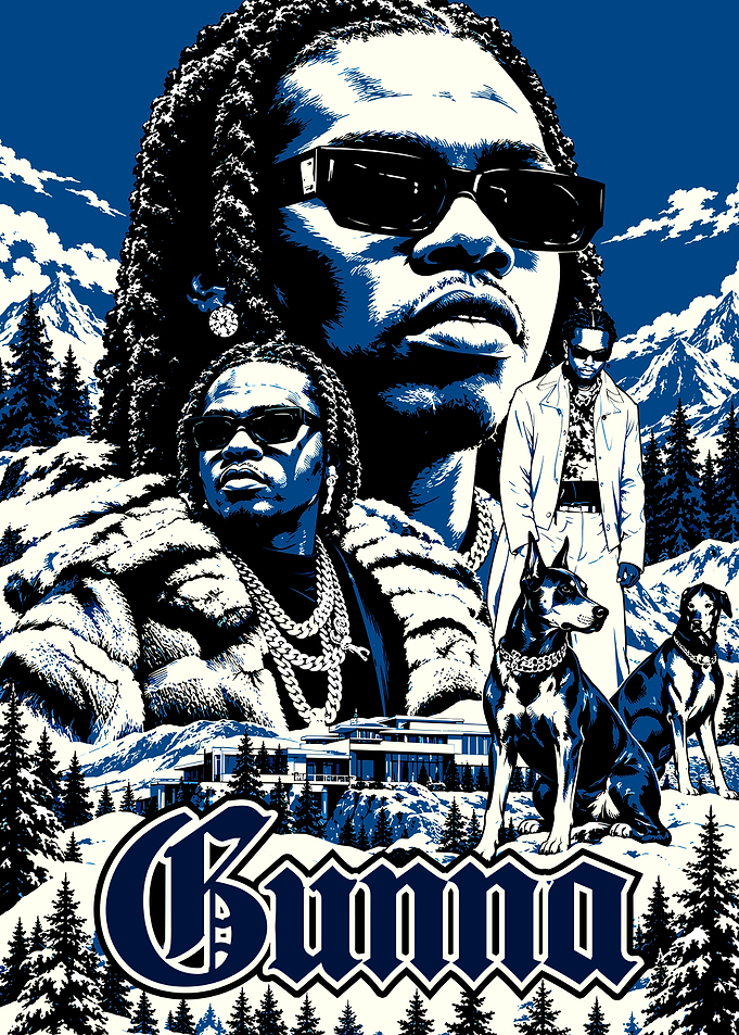 Gunna Rap Artist Poster