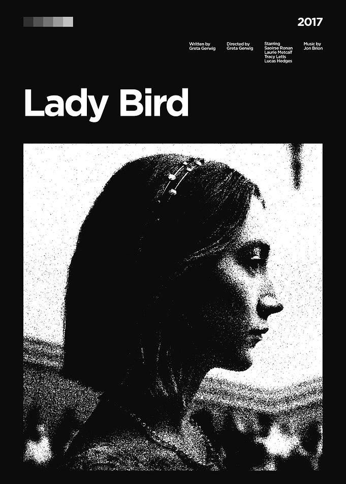 Lady Bird Minimalist Movie Poster