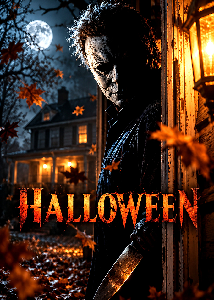 Michael Myers Halloween Movie Poster