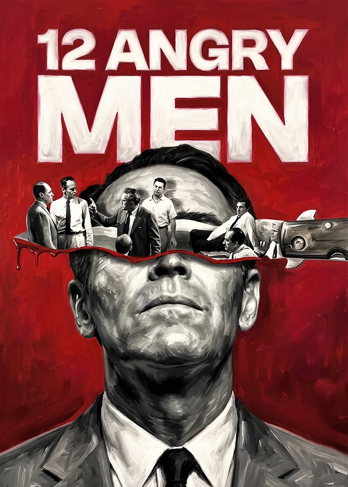12 Angry Men Movie Poster Art