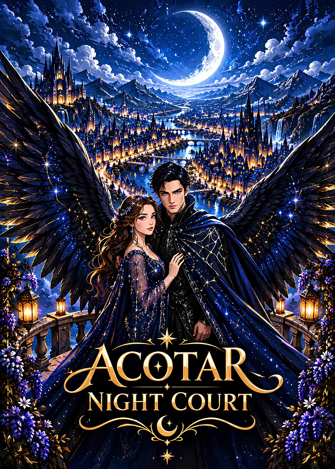ACOTAR Night Court Fantasy Art