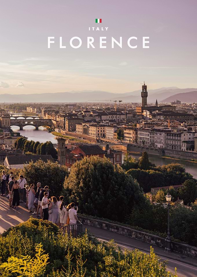 Florence Italy Sunset View