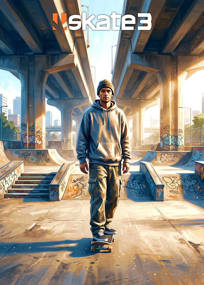 Skate 3 Video Game Poster