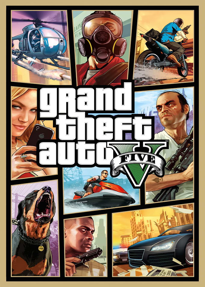 Grand Theft Auto V Official Poster