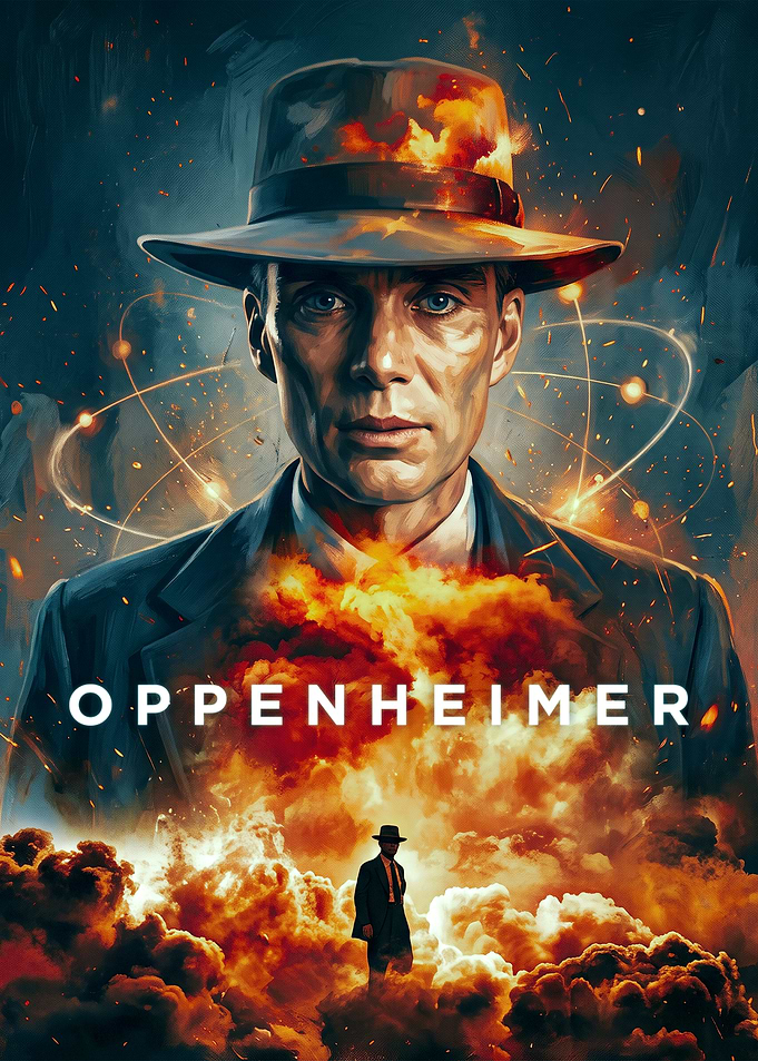 Oppenheimer Movie Poster Art