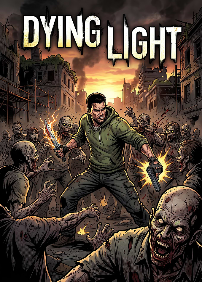 Dying Light Zombie Survival Poster