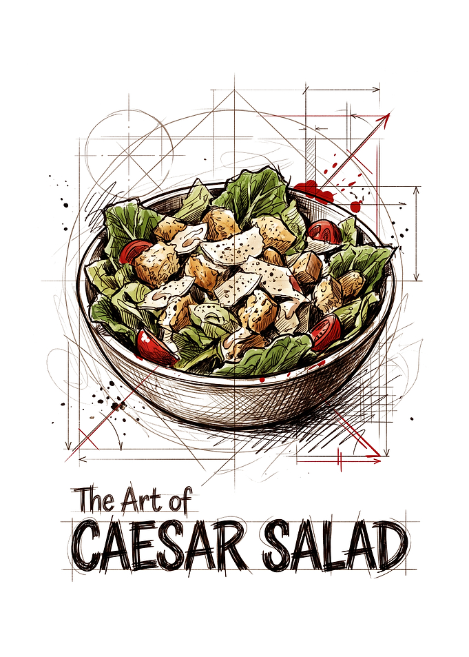 The Art of Caesar Salad Blueprint