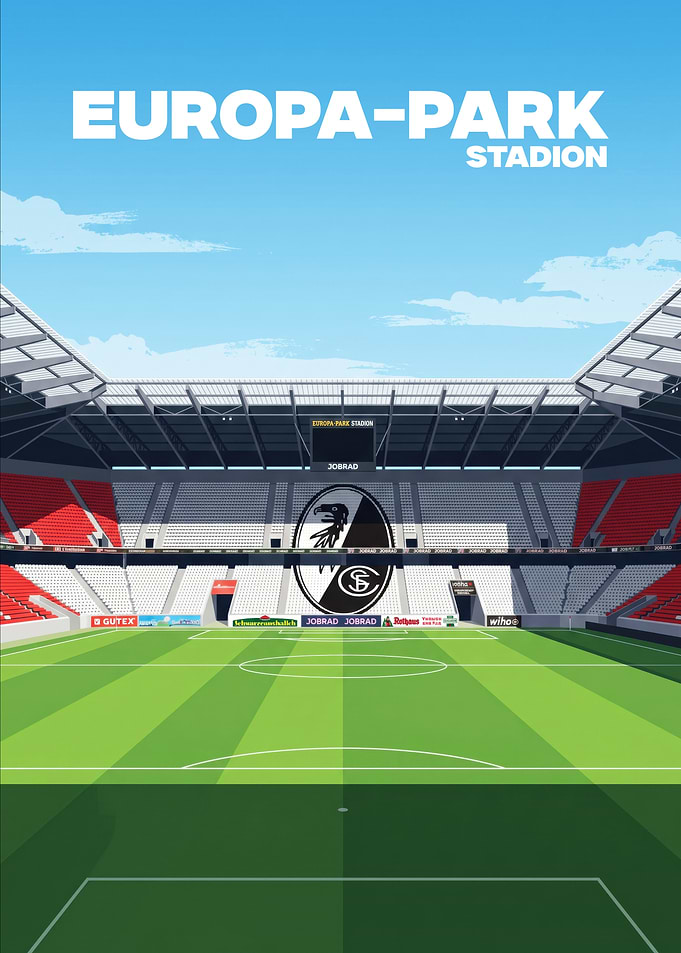 Europa-Park Stadion SC Freiburg Poster