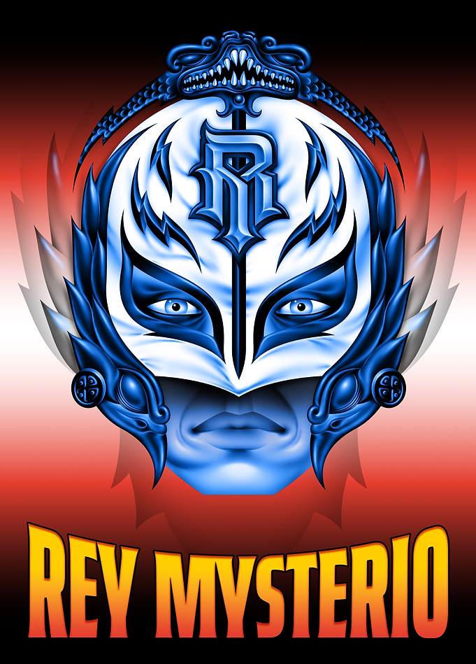Iconic Mask of Rey Mysterio