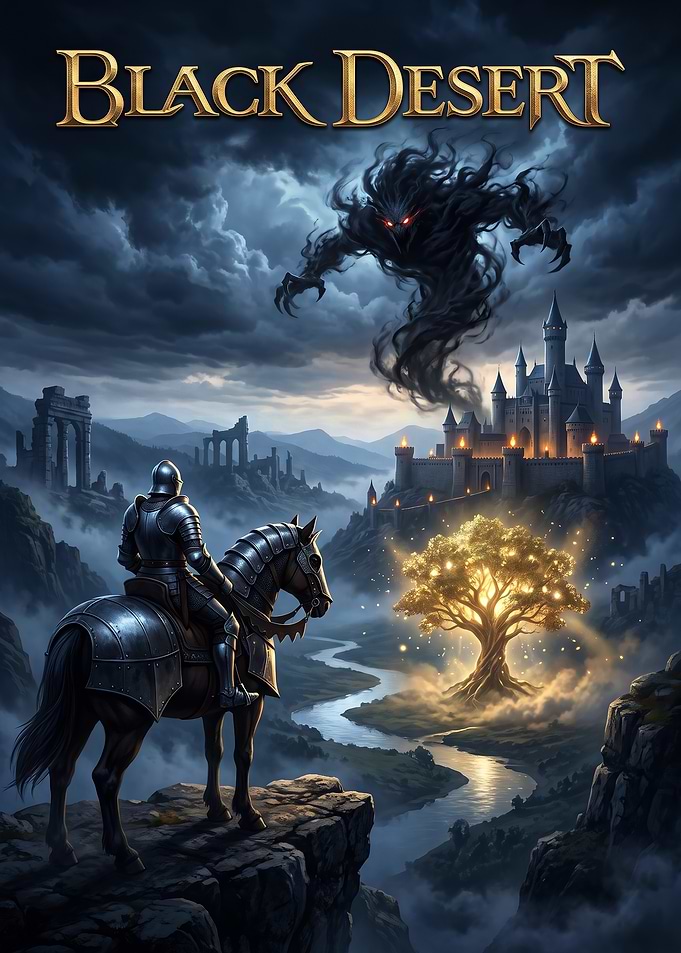 Black Desert Online Fantasy Landscape
