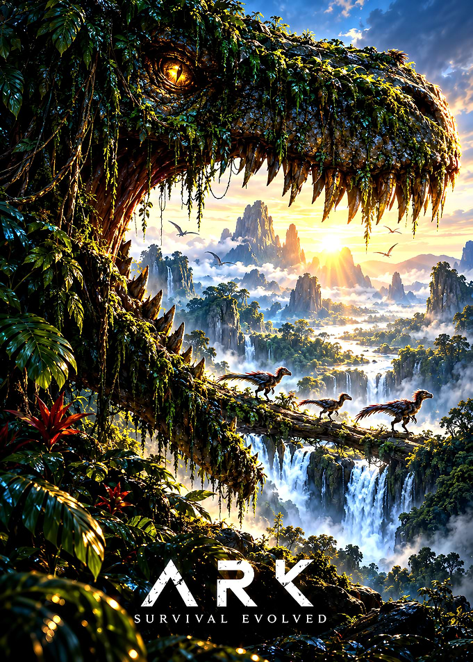 ARK Survival Evolved Dinosaur Landscape