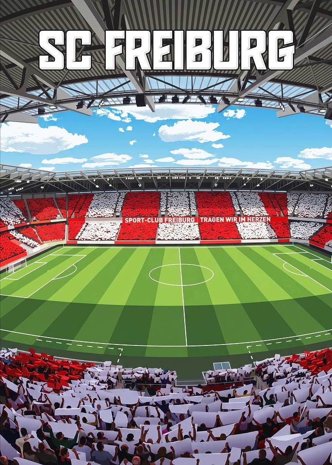 Europa-Park Stadion Echoes With The Passion Of Freiburg