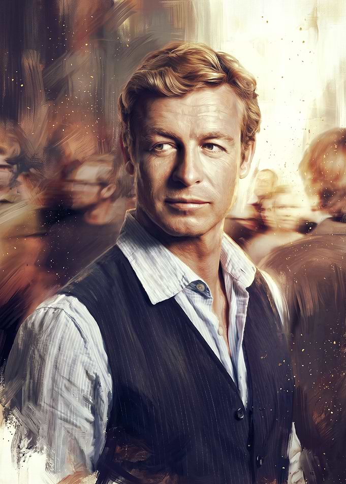 Portrait of Simon Baker as Patrick Jane