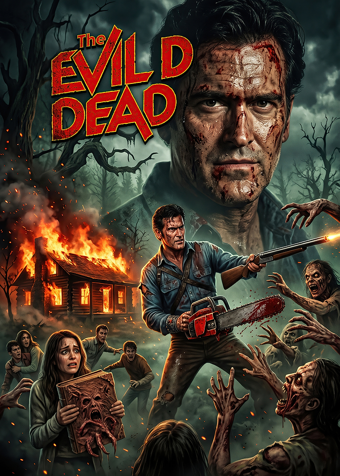 The Evil Dead Movie Poster Art
