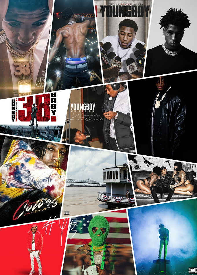 YoungBoy Never Broke Again Photo Collage